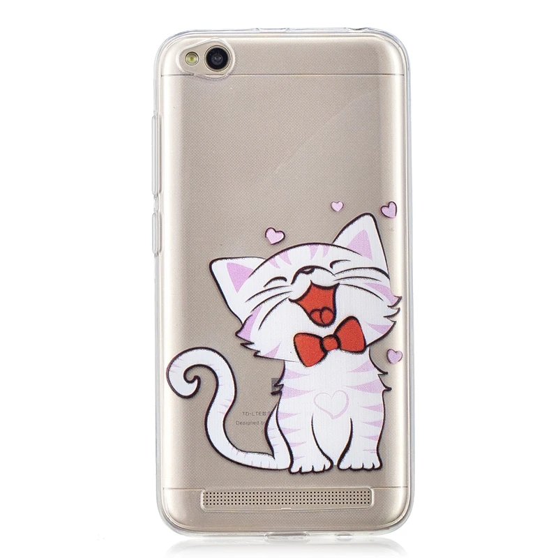 

Soft TPU Case For Xiaomi Redmi 5A CaseClear Silicone Back Phone Cover Case For Coque Xiaomi Redmi 5A Capinha