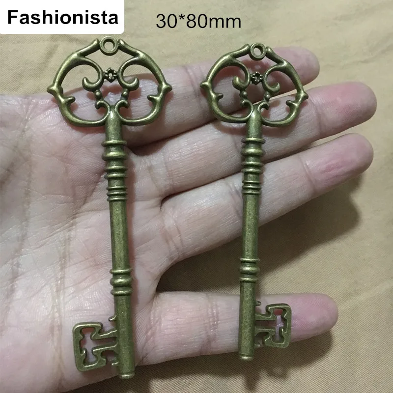 10 Antiqued Gold Brass Feather Charms *25x7mm Drops