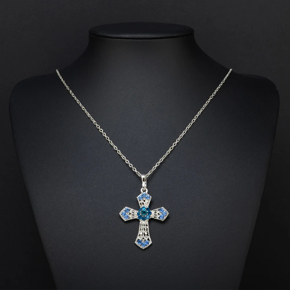 Buy Drop Shipping Silver Religious Chain Necklaces