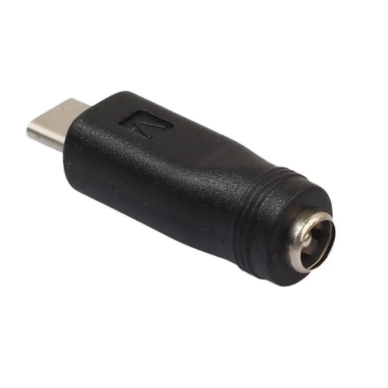 Адаптер питания постоянного тока переходник с USB Type C папа на 5 5x2 1 мм мама