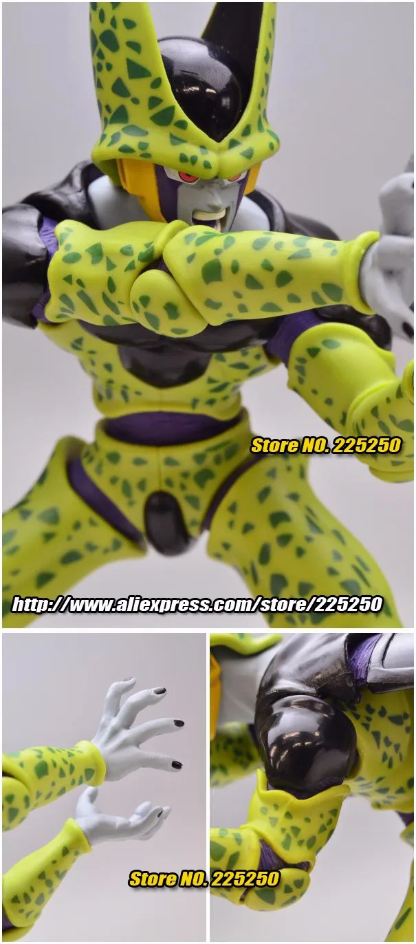 "Dragon Ball Z" Оригинал Banpresto драматический витрина Коллекция Рисунок 1st сезон Vol.1-Супер Saiyan Сын Гохан и идеальный Cell