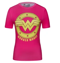 font b Women s b font Captain America Batman Superman 3D Printed Quick Dry Compression