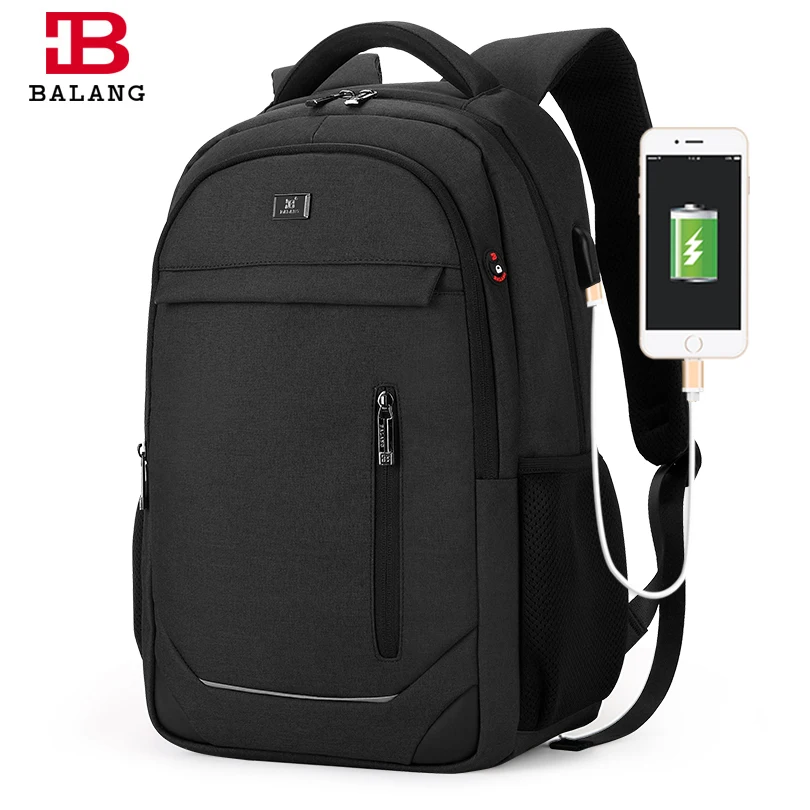 

BALANG Large Capacity 15.6 Inch Laptop Shoulder Bags Man Waterproof Backpack Women Travel School Notebook Computer Bag Rucksack