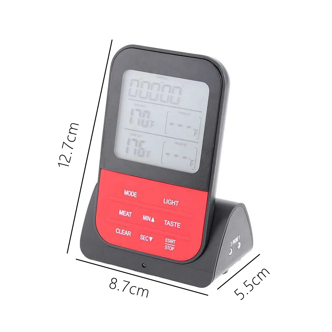 

AsyPets Oven Grilling Food Cooking Meat BBQ Digital Thermometer Wireless Waterproof Thermometer With Timer Function-30