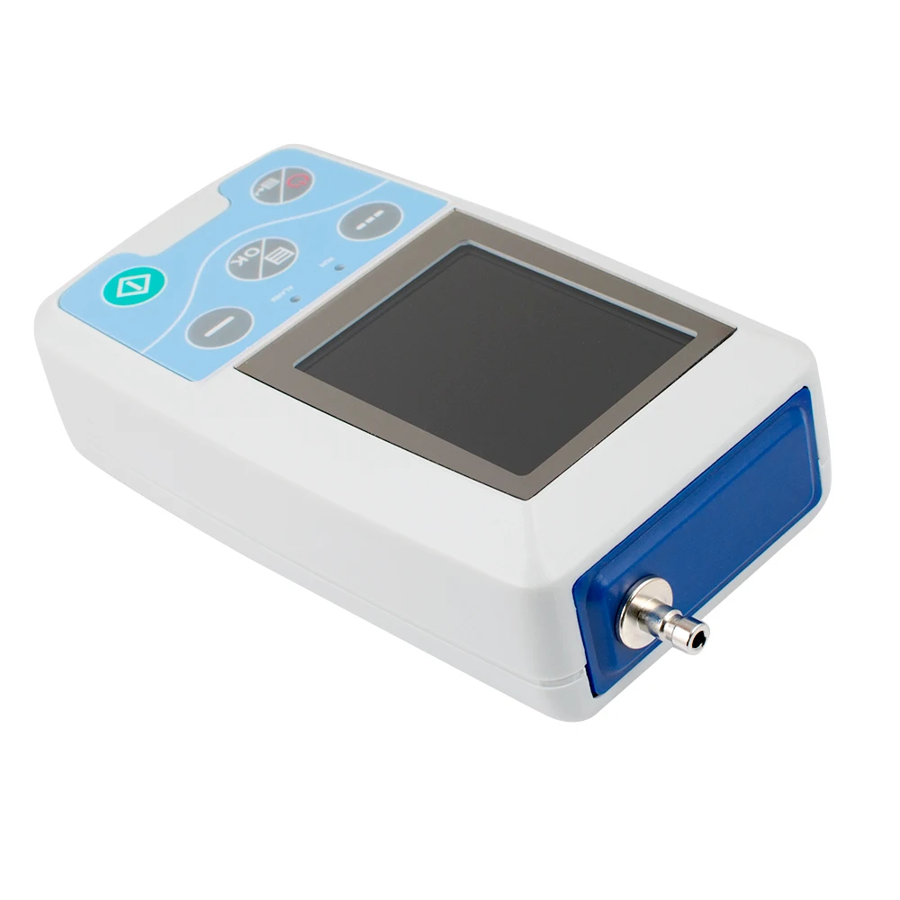 Портативный CE/FDA ЖК-дисплей Экран амбулаторно Приборы для измерения артериального давления Мониторы + автоматическая 24 h BP измерения