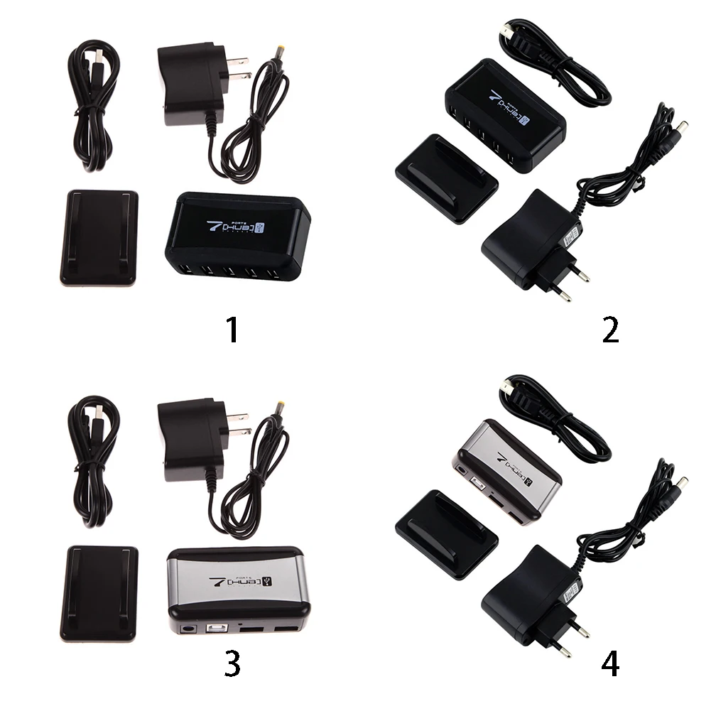 USB 2 0 Ноутбук cessories конвертер прочный адаптер питания 7 портов Высокая скорость
