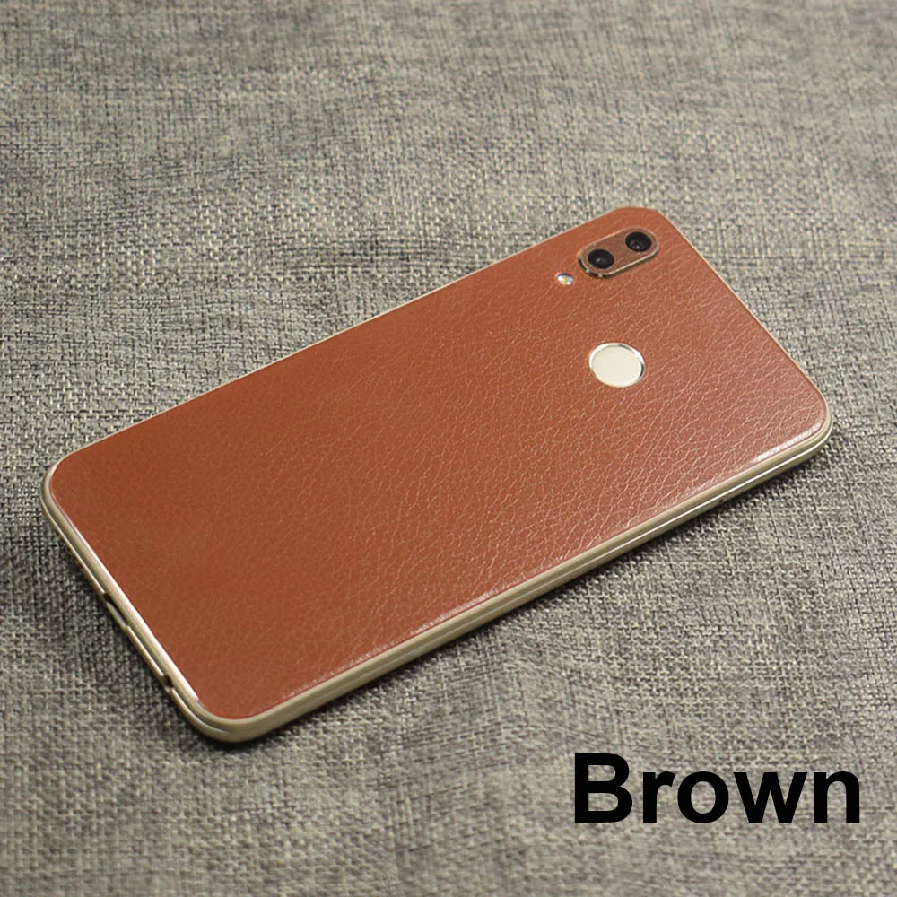 Back Film For Huawei P20  P20 Lite  P20 Pro Luxury Leather Skin Back Sticker For Huawei P20 Lite Nova 3E Protective Film (5)