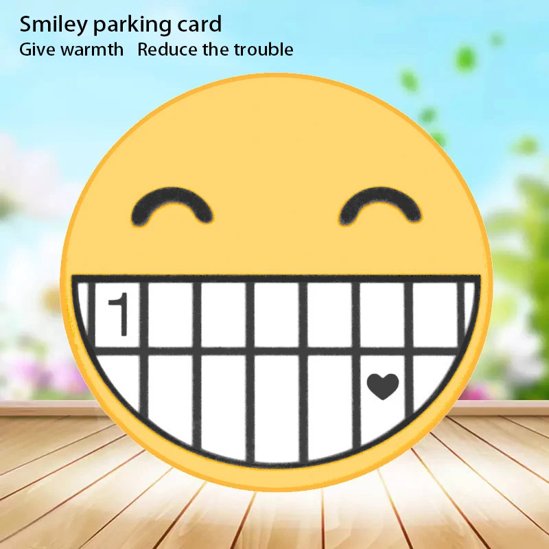 Парковочная карта BACKAR Smiley Стикеры для стайлинга автомобиля универсальные Ford focus 2