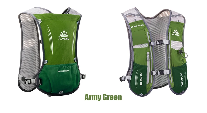 AONIJIE 5L гидратационный жилет, легкий рюкзак для бега, для занятий спортом на открытом воздухе, для бега, марафона, пешего туризма, фитнеса, сумка