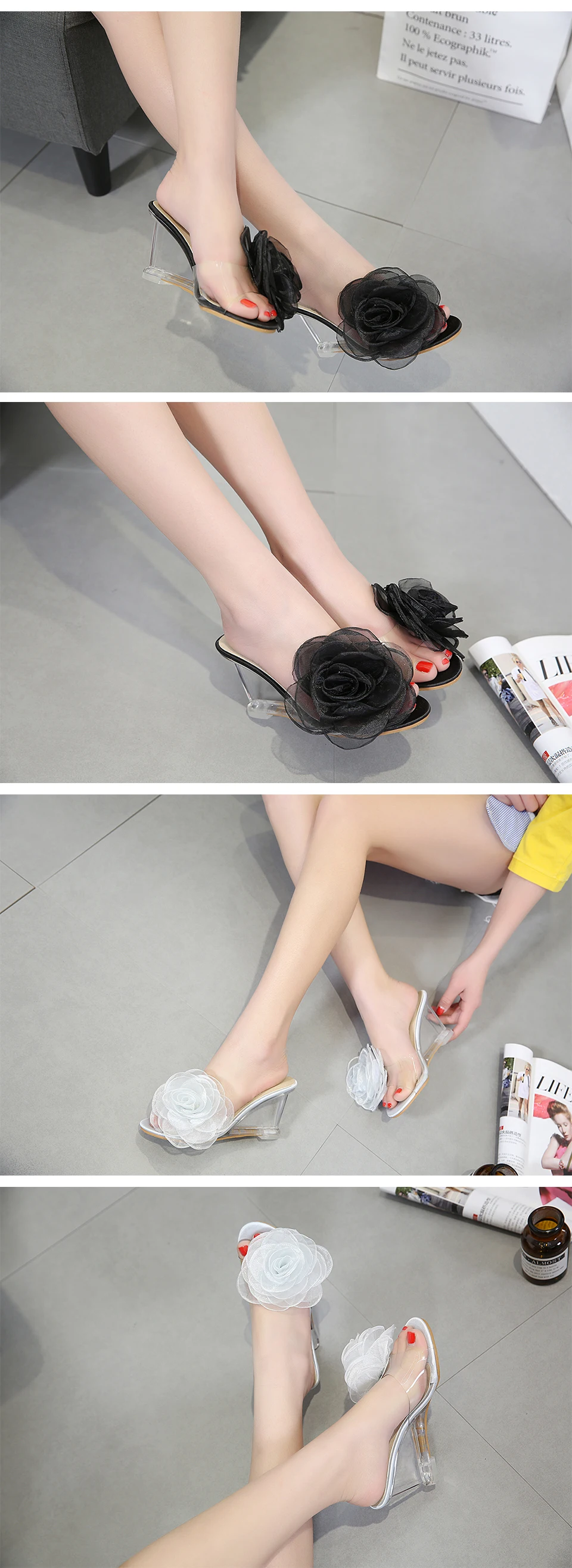 6 slippers
