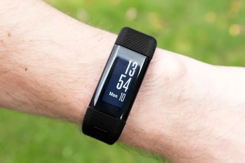 OMSHIN замена мягкий силиконовый браслет ремешок для Garmin Vivosmart HR+ Apr 6