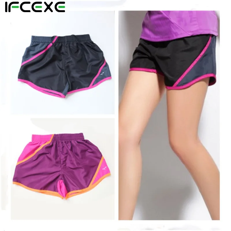 

2018 Brand Summer Sports Women Shorts Leisure Elastic Waist Women Shorts Female Yo-Ga Running Short Feminino fast shipping