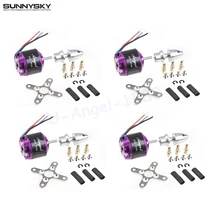 4pcs lot SUNNYSKY Angel A2212 980KV KV800 KV1250 KV1400 Brushless Motor for MultiCopter KK MWC Quad