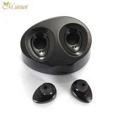 M.uruoi Bluetooth V4.1 Headset Stereo earphones Hands Free Earbuds With Charging Box Wireless For Smartphones With Microphone