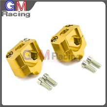 Руль жир бар стояки горе Зажим адаптер 22 мм до 28 мм для SUZUKI RM85 RM125 RM250 RMZ250 RMZ450 DR250R DRZ400 мотоцикл