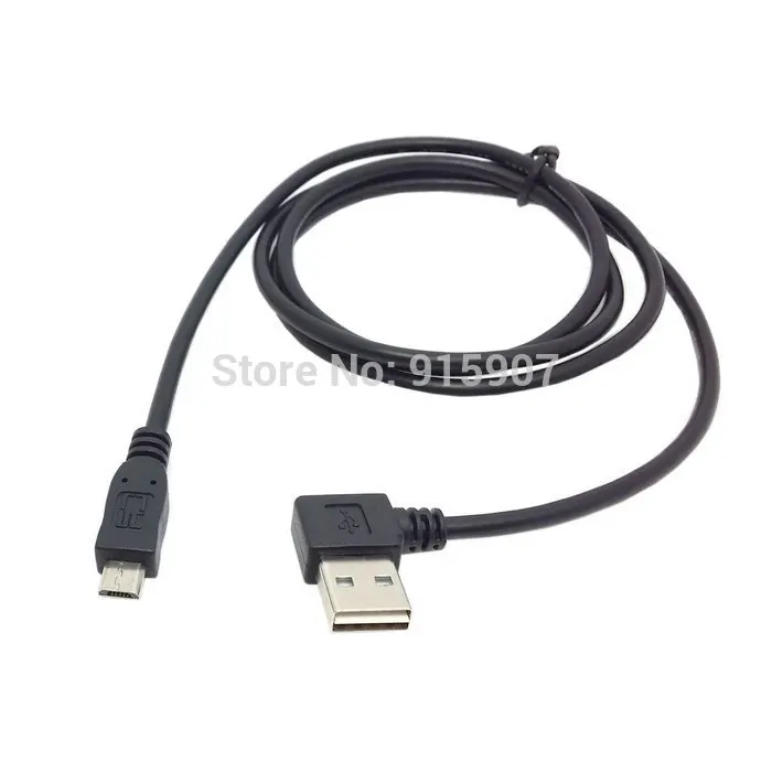 

Cablecc CY USB 2.0 Male to Micro USB 5Pin Male Cable Reversible Design Left & Right Angled 90 Degree 100cm