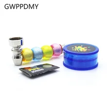 Высококачественная металлическая труба костюм Ямайка курительные трубки для табака курка табака дробилка сигарета держатель мундштук