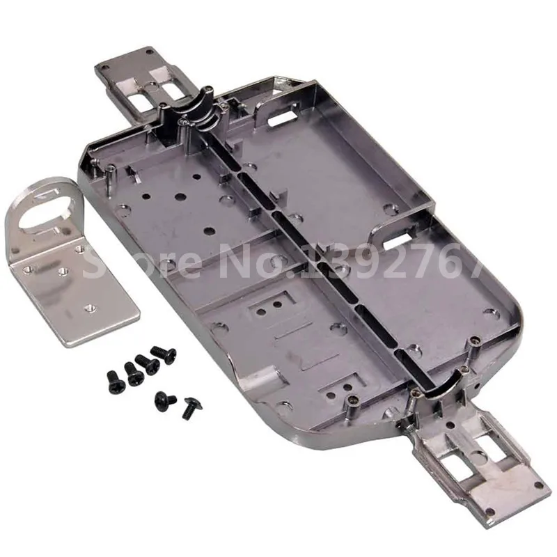 

RC Car WLtoys Upgrade Part Aluminum Alloy Rally Car Chassis 380 390 Adjustable Motor Amount For 1/18 A929 A949 A959 A969 A979