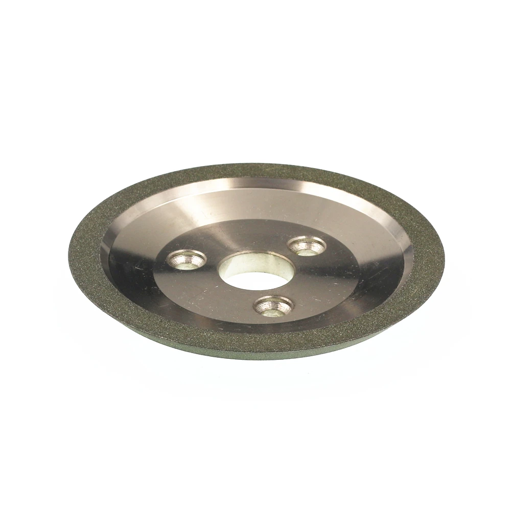 Diamond grinding wheel. Saucer shaped diamond wheel. 45 degree angle