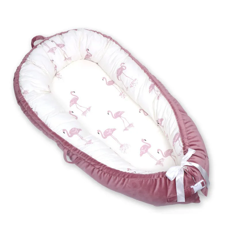 Four seasons universal baby crib American bionic uterus bed baby bed cotton anti-fall bed fast delivery