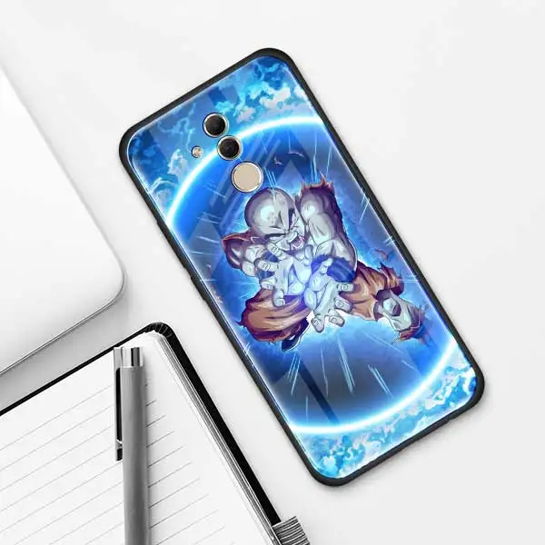 Чехол из закаленного стекла Dragon Ball для huawei P30 Pro P10 P20 P30 Lite mate 10 20 Pro Honor 20 Pro 8X - Цвет: 008