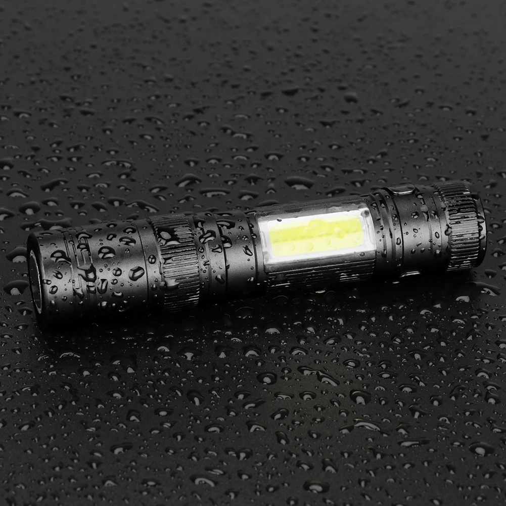 COB Светодиодный фонарь, портативный фонарь с отвертками, магнитный фонарь, фонарь с батареей АА, водонепроницаемый фонарь для освещения