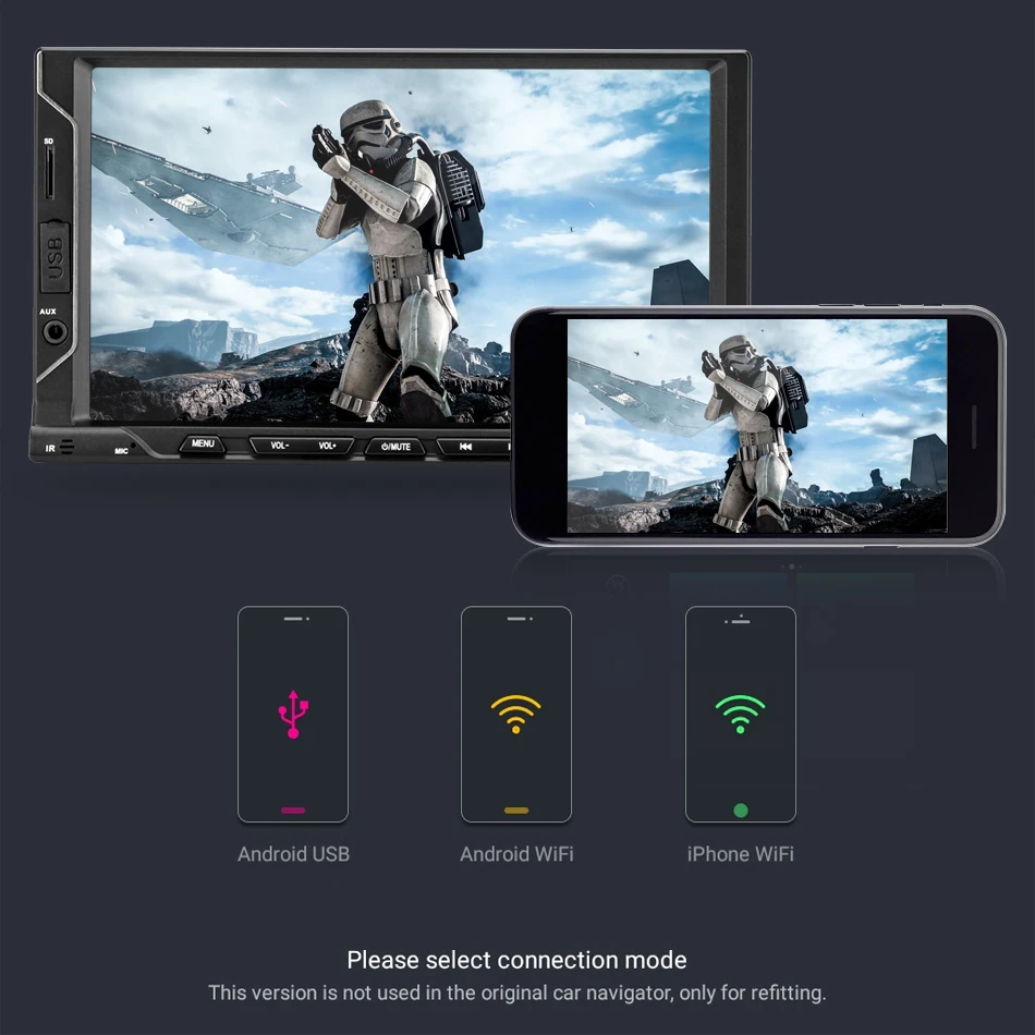 Discount Jansite 7" Two Din Car multimedia Android 8.1 player Touch screen GPS Navigation Mirror-link for iPhone audio RAM 2G With U Disk 11 Discount Jansite 7" Two Din Car multimedia Android 8.1 player Touch screen GPS Navigation Mirror-link for iPhone audio RAM 2G With U Disk 11