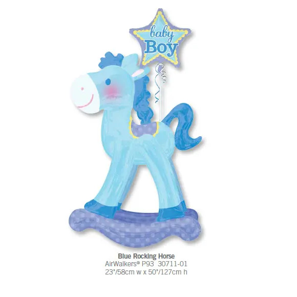 rocking horse baby shower decorations