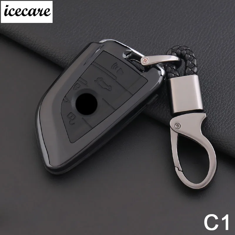 ABS+ Силиконовый чехол для ключей брелок крышка ключа чехол для Bmw X1 X5 X6 F15 F16 F48 1 2 серии X6 F16 G30 ключевой бумажник для BMW ключевых покрытие