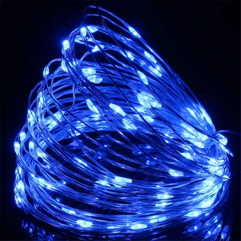

10M 5M 33FT Waterproof 5V USB LED String Light Silver Copper Wire LED String Fairy Lights Christmas Wedding Party With