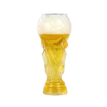 Креативный 450 мл футбольный стеклянный Кубок футбол дизайнерская кружка для пива вода сок виски для розлива вина