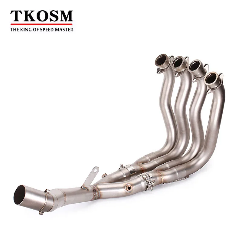TKOSM 2018 Motorcycle Exhaust Middle pipe System Case For Yamaha MT 10