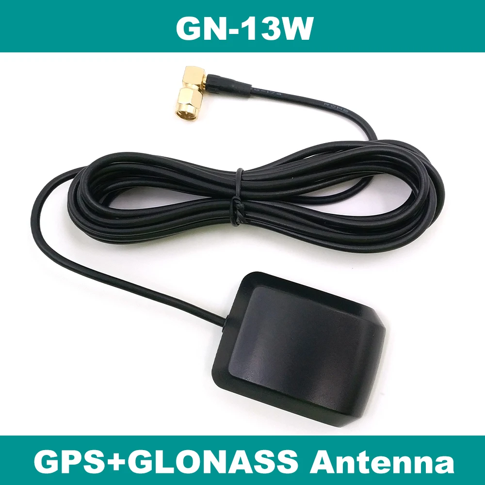 

BEITIAN,external GPS Glonass Dual antenna,high gian active patch ceramic antenna,GNSS antenna,SMA male Bend connector,GN-13W