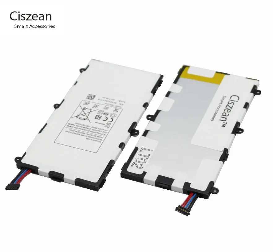 1x4000 мА/ч, T4000E Замена Батарея для samsung Galaxy Tab Tablet 3 7,0 T211 T210 T215 T210R T217A SM-T210R T2105 P3210 P3200