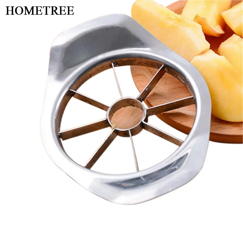 

HOMETREE New Stainless Steel Apple KnifeFruit Cutter Slicer Easy Cutting Corer Apple Tools Chopper Kitchen Gadgets Accessories