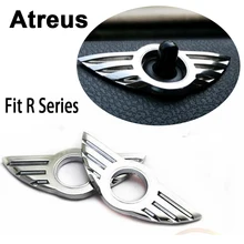 Atreus 1 шт. для Mini Cooper Countryman R56 R50 R53 F56 F55 R60 R57 автомобильные аксессуары дверной замок эмблема на крыло значок наклейки