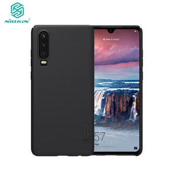 

Case For Huawei P30 Pro / P30 Lite NILLKIN Frosted PC Matte Hard Back Cover Huawei P30 Case Gift Phone Holder
