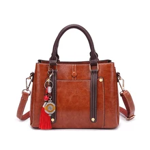 Женская практичная сумка, брендовая дизайнерская офисная сумка, женская сумка из натуральной кожи, функциональная сумочка, модная T65