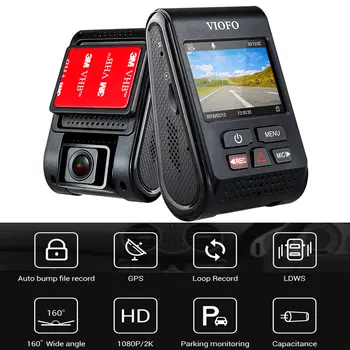 VIOFO Original A119 V2 Dash Cam Car Camera Recorder Novatek 96660 2K HD 1080P 1440P video recorder DVR GPS CPL Filter dvr carro