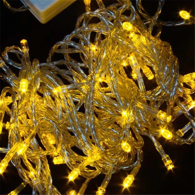 

Fairy 30m leds LED String Lights Christmas tree New Year Garland Holiday Lighting Lamps Wedding Chandelier outdoor Decoration