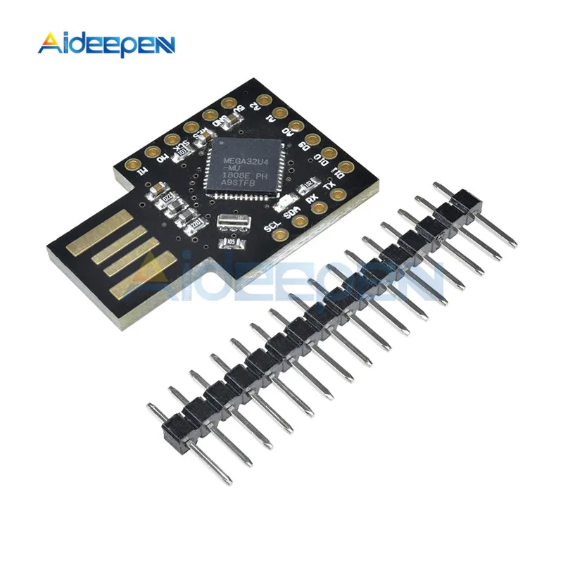 Pro Micro SS Beetle клавиатура BadUSB USB ATMEGA32U4 ATMEGA32U4-AU мини-модуль расширения для Arduino с контактом