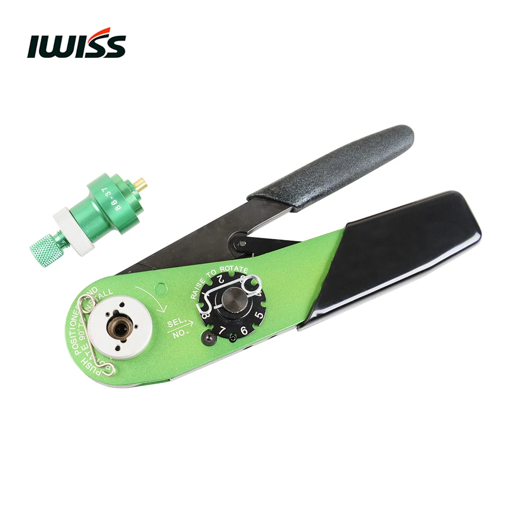 IWISS тяжелых Соединительный обжимной инструмент W7 M22520/7 01 с 86 37 Регулируемая