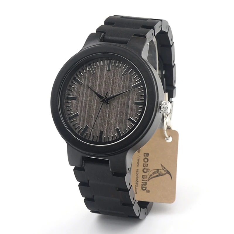 BOBO BIRD TOP Brand Watches C30 Wood Men Watches Wooden Strap Luxury Watches Male Clock Fashion Watch Relogio