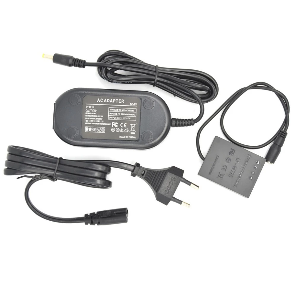 ZITAY Type C USB C to NP-W126 Dummy Battery Cable for Fuji X-T1 X-T2 X-T3 X-T10 X-T20 X-T30 X-Pro1 X-Pro2 X-Pro3