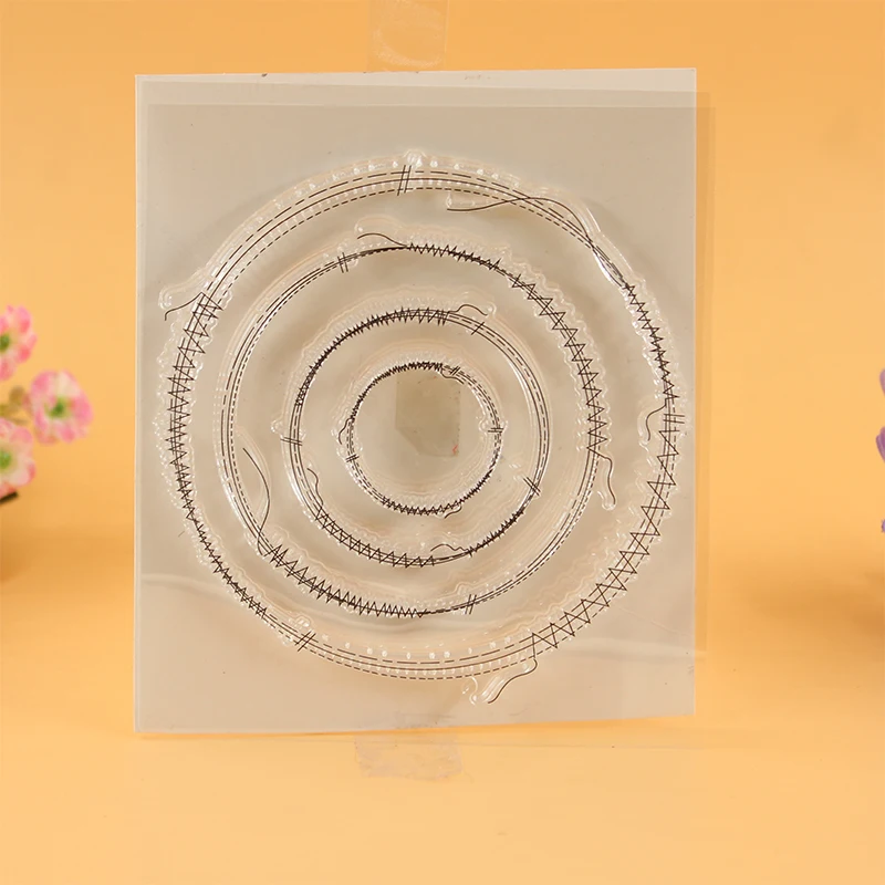 

YLCS001 Sewing Thread Silicone Clear Stamps For Scrapbooking DIY Photo Album Cards Rubber Stamp Transparent Stamp 11*12cm