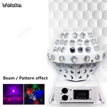 

Double-layer Magic Ball LED Disco Ball Club Light Party Music Center Sound Activated Rotating Colorful Stage Lighting CD50 W01