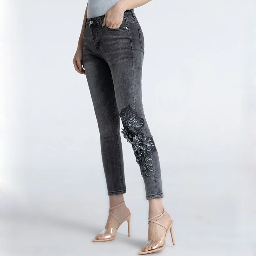 Pantalones De Marca 2019 Pantalones Pitillo De Cintura Alta Para