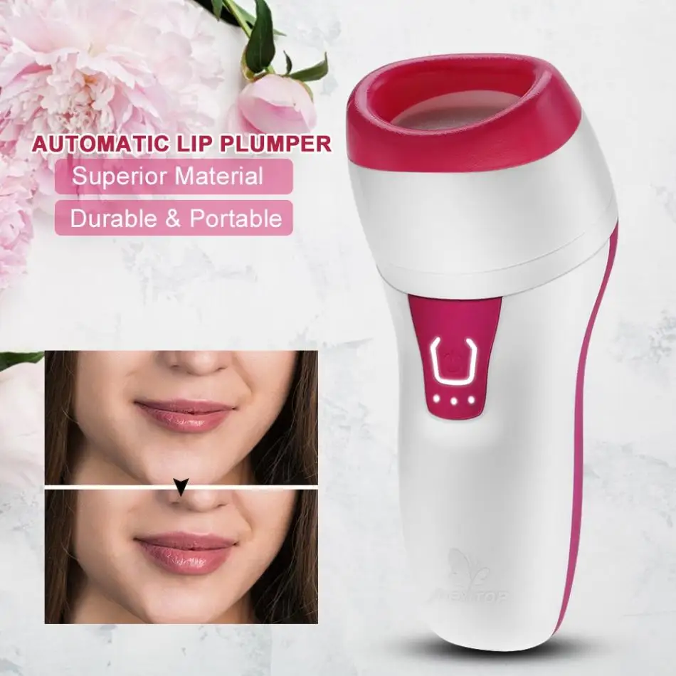 Автоматический Электрический плампер для увеличения губ usb зарядка для губ лифтинг полный массажер для женщин девочек более полный инструмент для губ