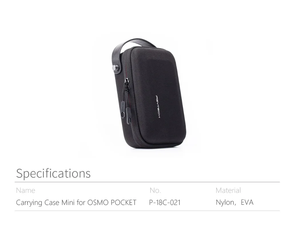 PGYTECH Carring чехол, мини сумка для хранения, мини Чехол для DJI OSMO Pocket Gimbal/DJI OSMO Action/Gopro Hero7 6 5 4 аксессуары для камеры