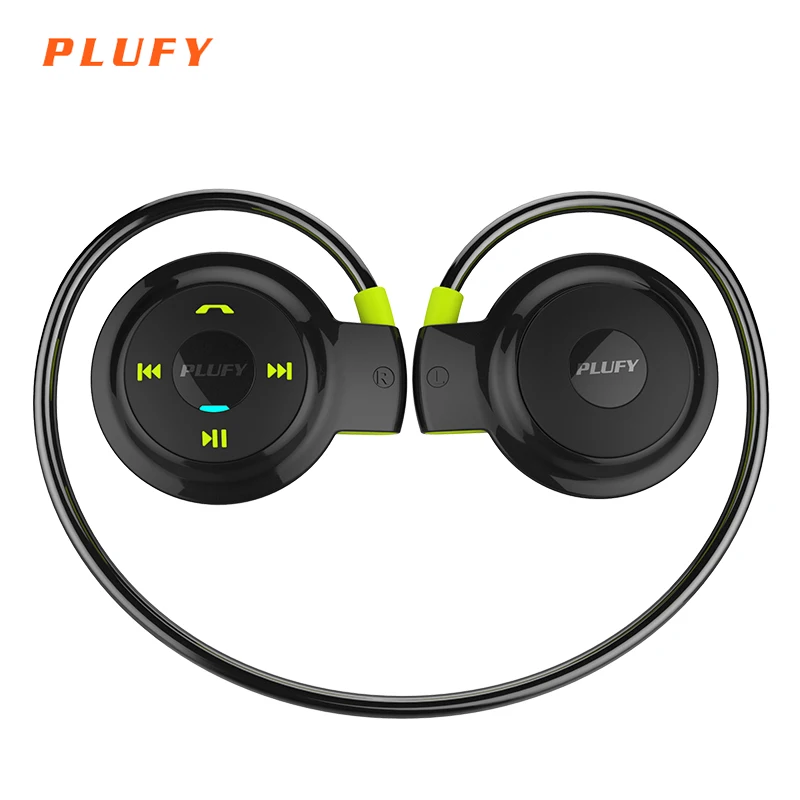 Plufy Bluetooth Headset Wireless Stereo Headphone Sweatproof Sport Earphone for iPhone 7 Android Phone L7